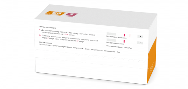 Тест на метадон №25